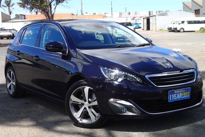 2016 Peugeot 308 Allure T9 Twilight Blue