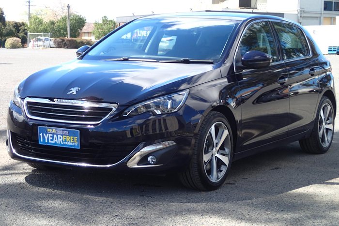 2016 Peugeot 308 Allure T9 Twilight Blue