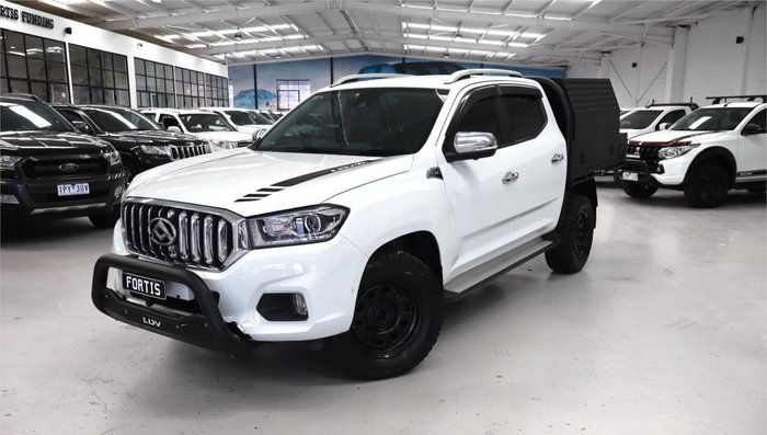 2019 LDV T60 LUXE SK8C 4X4 Dual Range Blanc White