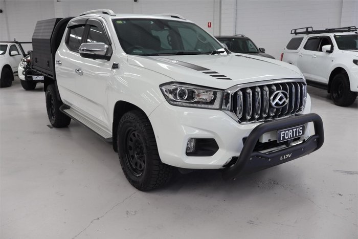 2019 LDV T60 LUXE SK8C 4X4 Dual Range Blanc White