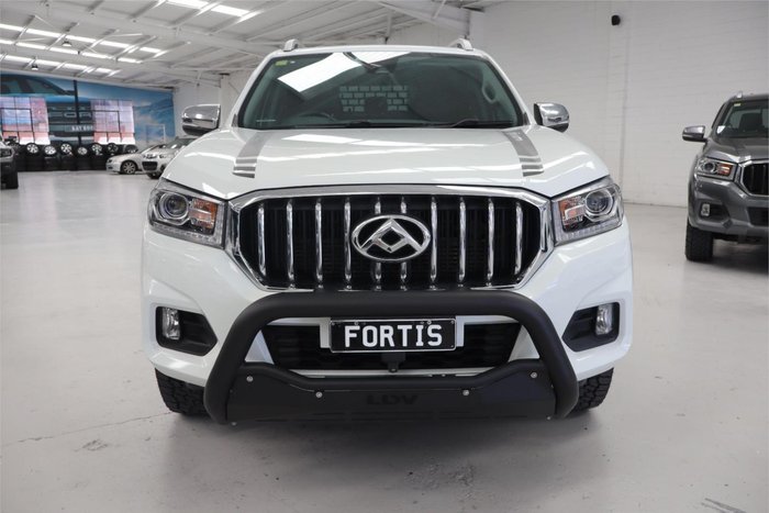 2019 LDV T60 LUXE SK8C 4X4 Dual Range Blanc White