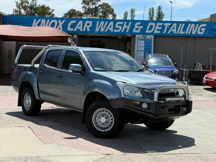2012 Isuzu D-MAX SX MY12 4X4 Dual Range Mineral Grey