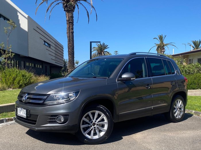 2014 Volkswagen Tiguan 132TSI 5N MY15 Four Wheel Drive Pepper Grey