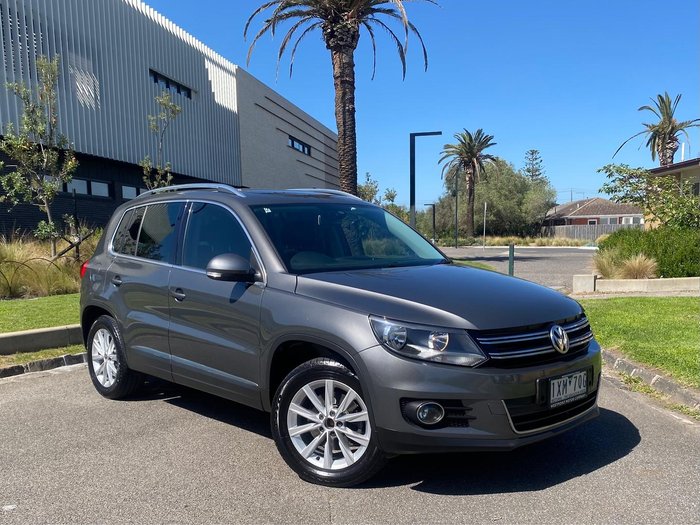 2014 Volkswagen Tiguan 132TSI 5N MY15 Four Wheel Drive Pepper Grey