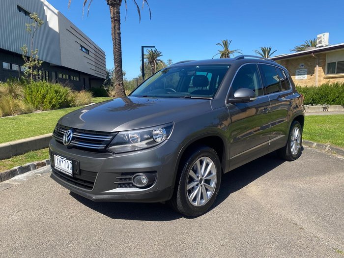 2014 Volkswagen Tiguan 132TSI 5N MY15 Four Wheel Drive Pepper Grey