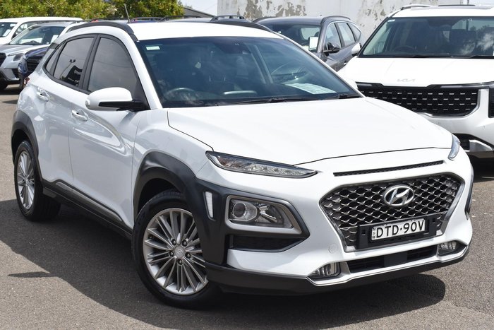 2017 Hyundai Kona Elite OS MY18 AWD White