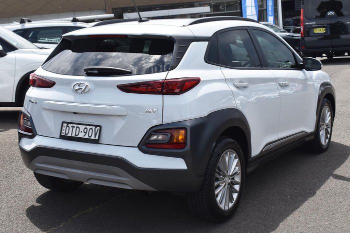 2017 Hyundai Kona Elite OS MY18 AWD White