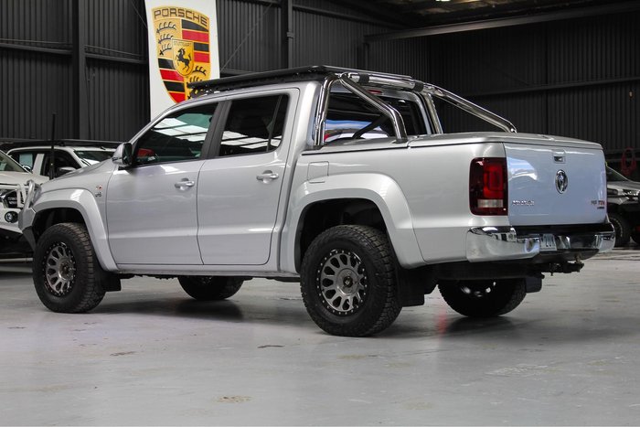 2017 Volkswagen Amarok TDI550 Sportline 2H MY18 4X4 Constant Indium Grey