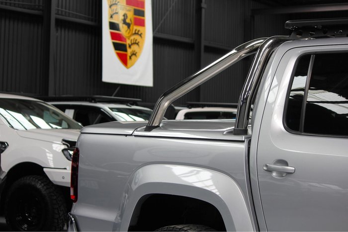 2017 Volkswagen Amarok TDI550 Sportline 2H MY18 4X4 Constant Indium Grey