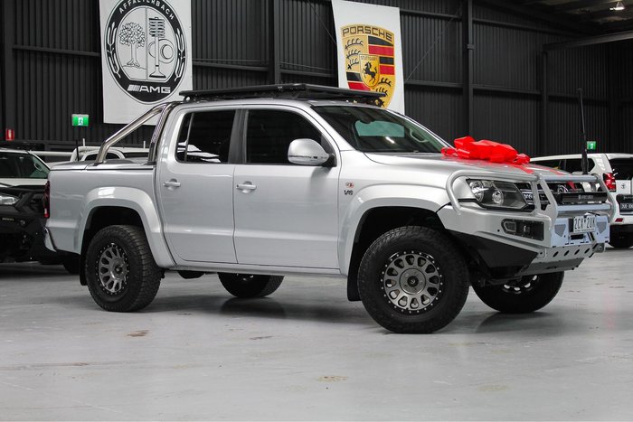 2017 Volkswagen Amarok TDI550 Sportline 2H MY18 4X4 Constant Indium Grey