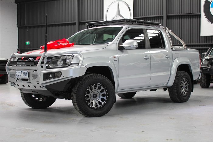 2017 Volkswagen Amarok TDI550 Sportline 2H MY18 4X4 Constant Indium Grey