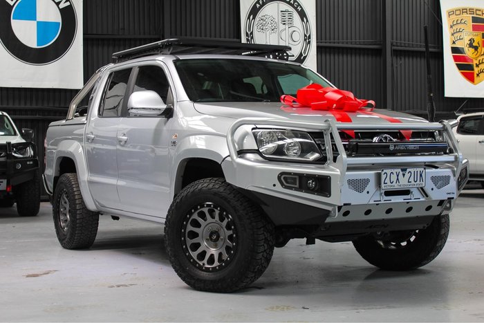 2017 Volkswagen Amarok TDI550 Sportline 2H MY18 4X4 Constant Indium Grey