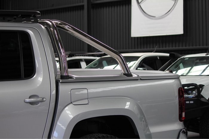 2017 Volkswagen Amarok TDI550 Sportline 2H MY18 4X4 Constant Indium Grey