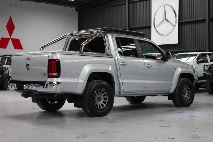 2017 Volkswagen Amarok TDI550 Sportline 2H MY18 4X4 Constant Indium Grey