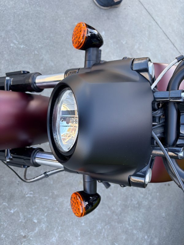 2022 Indian SCOUT BOBBER MAROON METALLIC