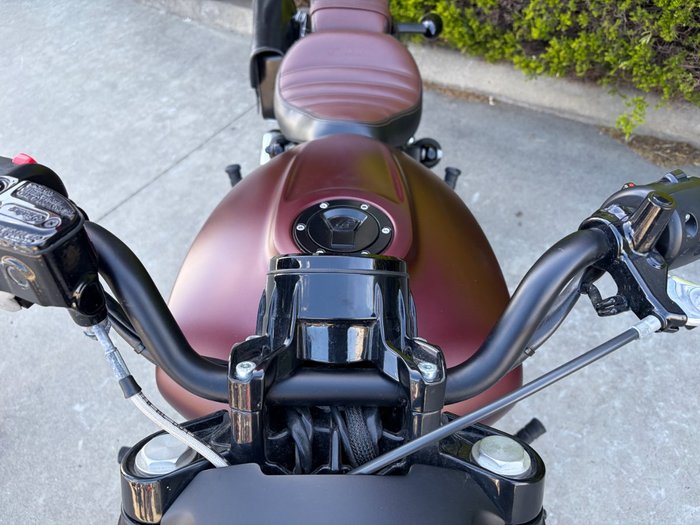 2022 Indian SCOUT BOBBER MAROON METALLIC