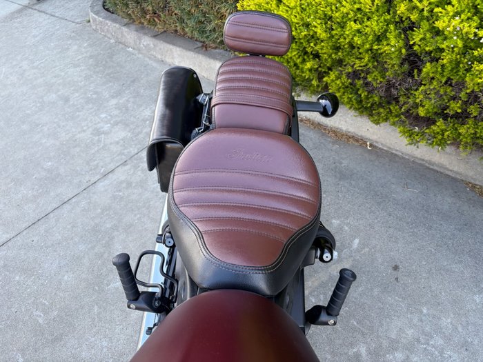 2022 Indian SCOUT BOBBER MAROON METALLIC