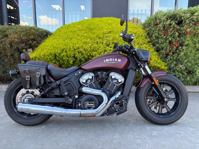 2022 Indian SCOUT BOBBER MAROON METALLIC