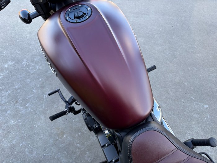 2022 Indian SCOUT BOBBER MAROON METALLIC