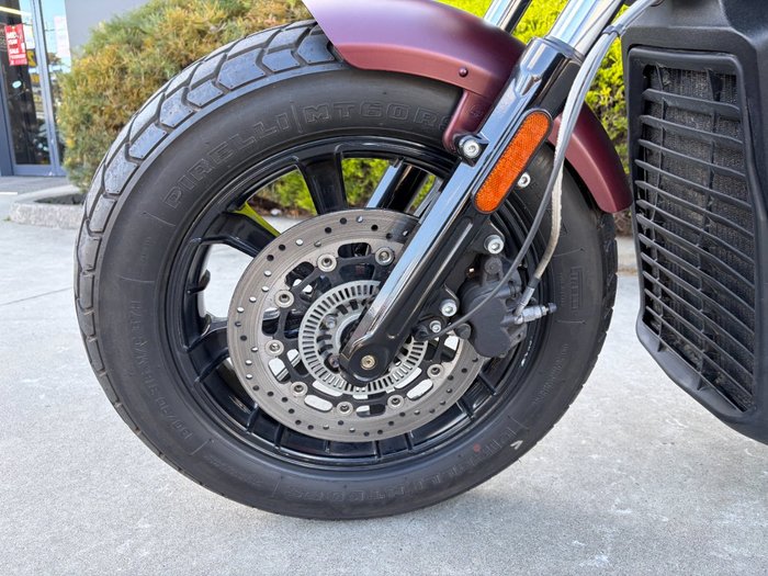 2022 Indian SCOUT BOBBER MAROON METALLIC