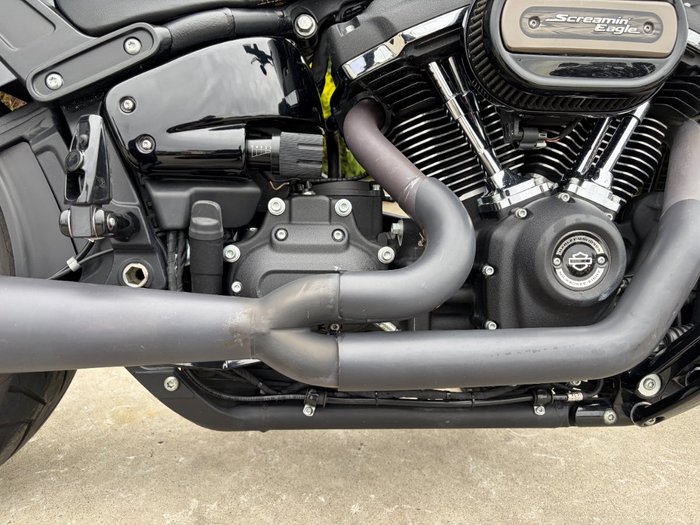 2019 HARLEY-DAVIDSON FXFBS FAT BOB (114) BLACK