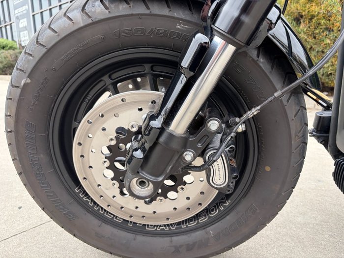 2019 HARLEY-DAVIDSON FXFBS FAT BOB (114) BLACK