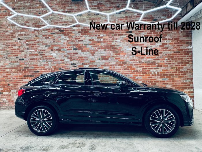 2023 Audi Q3 35 TFSI S line F3 MY23 Mythos Black