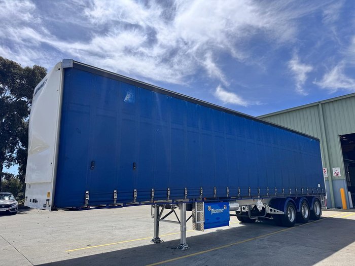 2016 Vawdrey St3 22 Pallet Straight Deck Curtain R/T