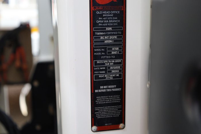 2022 Isuzu N Series NPS 75/45-155 White