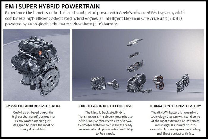 2025 Geely Starray EM-i Inspire