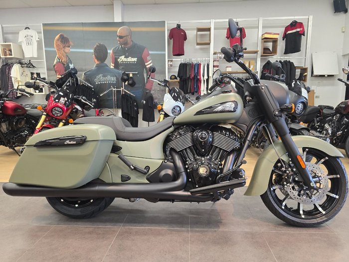 2025 Indian SPRINGFIELD MOSS GREEN SMOK