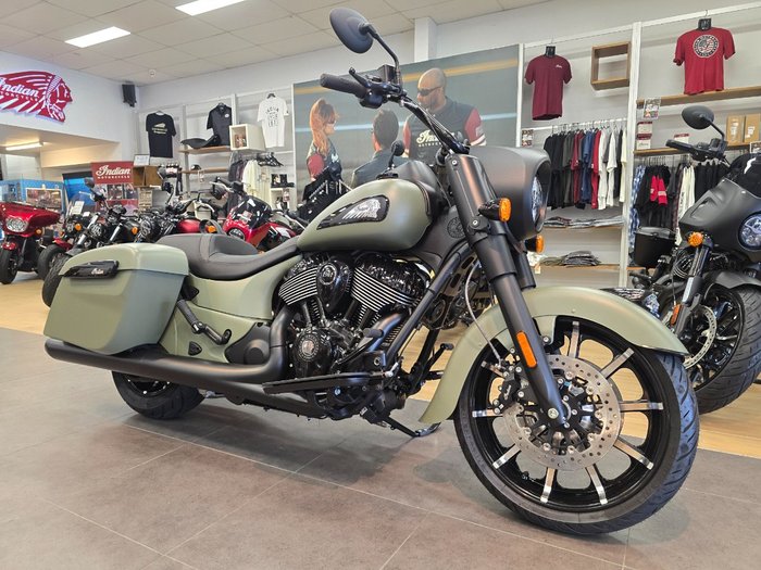 2025 Indian SPRINGFIELD MOSS GREEN SMOK