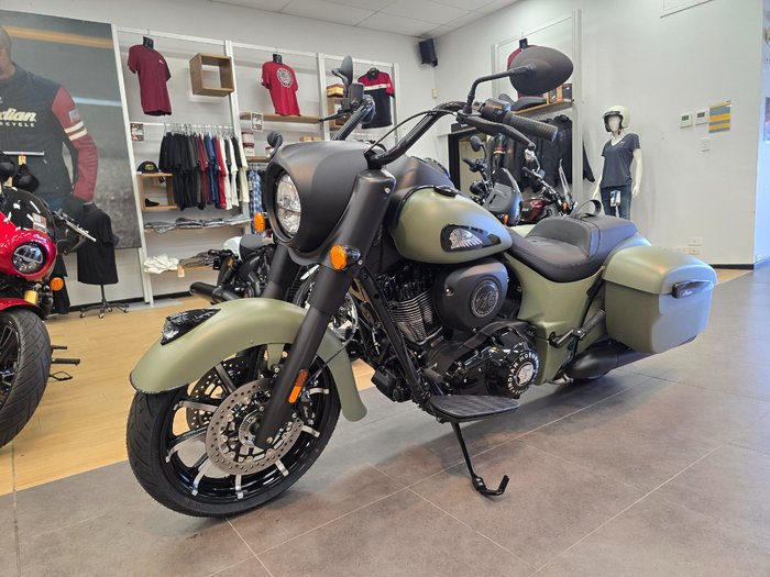2025 Indian SPRINGFIELD MOSS GREEN SMOK