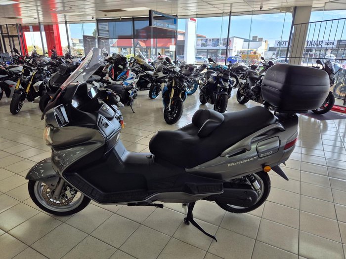 2008 Suzuki Burgman 650 Executive (AN650A) Burgman Silver
