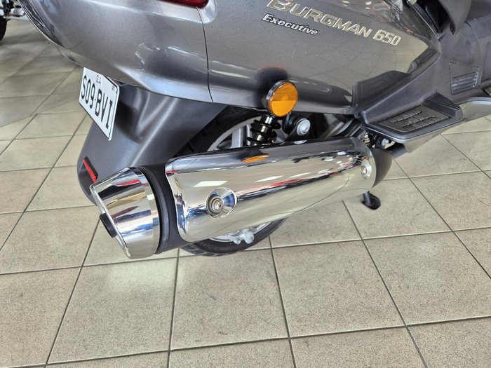 2008 Suzuki Burgman 650 Executive (AN650A) Burgman Silver