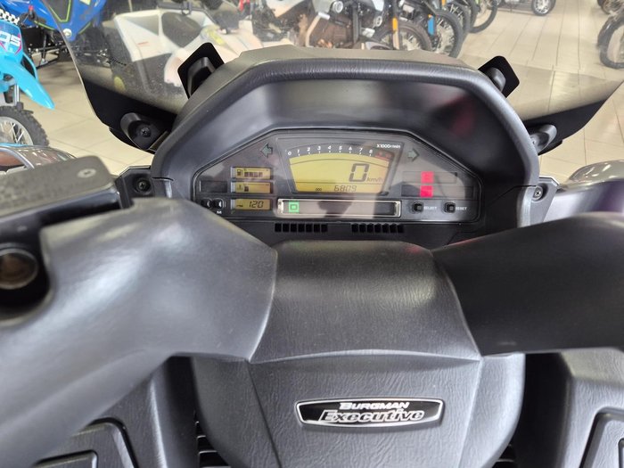 2008 Suzuki Burgman 650 Executive (AN650A) Burgman Silver