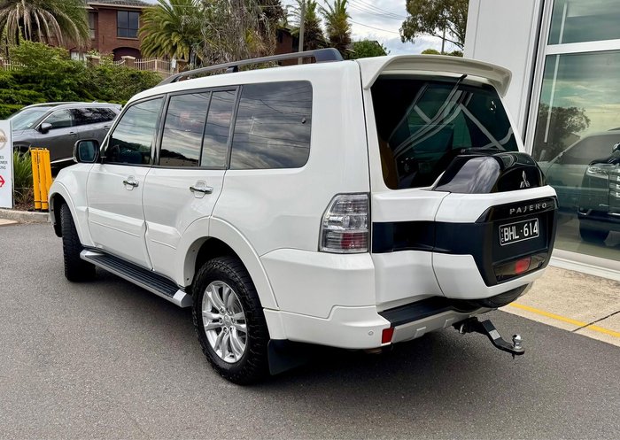 2019 Mitsubishi Pajero GLS NX MY19 4X4 Dual Range White