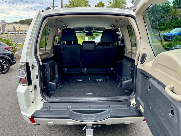 2019 Mitsubishi Pajero GLS NX MY19 4X4 Dual Range White