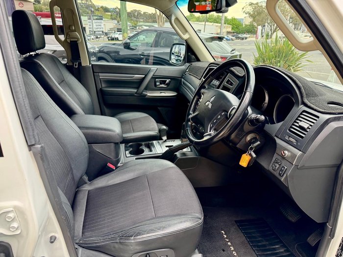 2019 Mitsubishi Pajero GLS NX MY19 4X4 Dual Range White