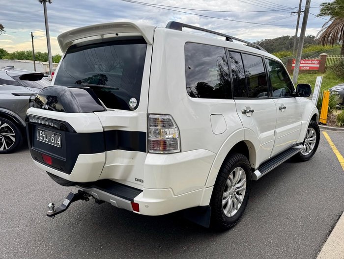 2019 Mitsubishi Pajero GLS NX MY19 4X4 Dual Range White