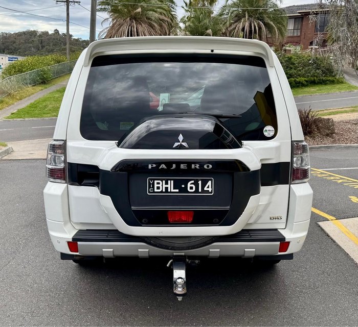 2019 Mitsubishi Pajero GLS NX MY19 4X4 Dual Range White