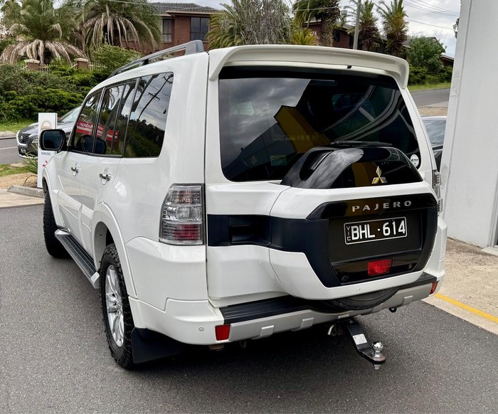 2019 Mitsubishi Pajero GLS NX MY19 4X4 Dual Range White