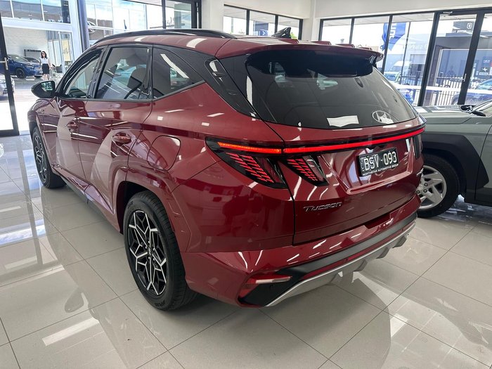 2022 Hyundai Tucson Elite N Line NX4.V1 MY22 AWD Crimson Red