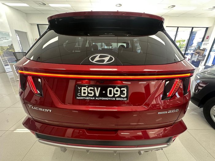 2022 Hyundai Tucson Elite N Line NX4.V1 MY22 AWD Crimson Red