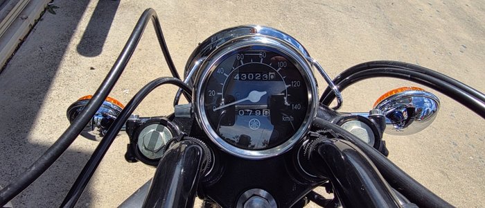 2013 Yamaha XVS250 V-STAR Blue