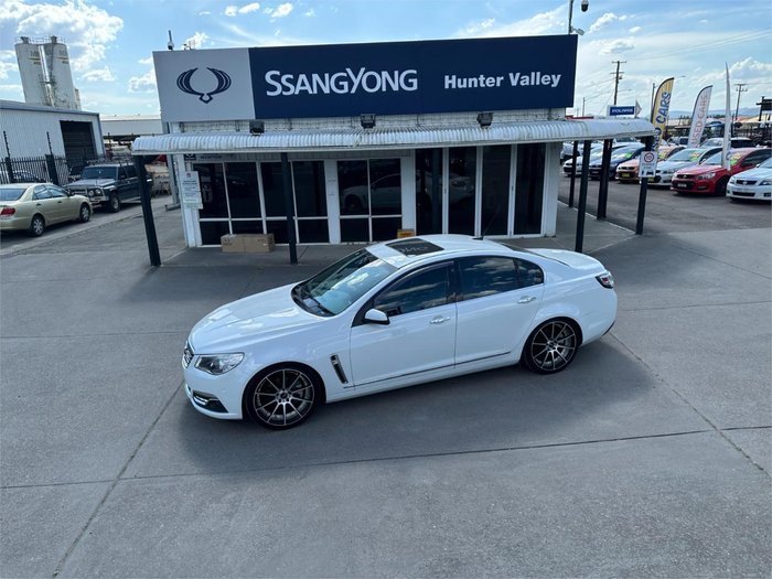 2016 Holden Calais V VF Series II MY16 Heron White