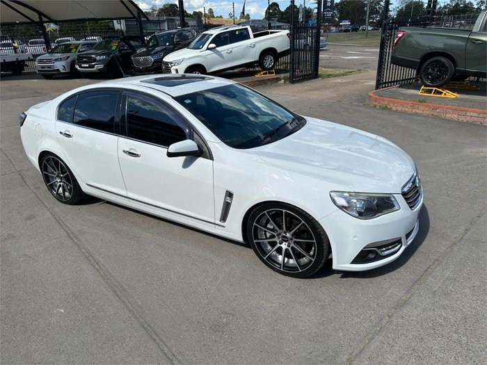 2016 Holden Calais V VF Series II MY16 Heron White