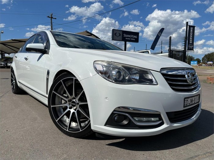 2016 Holden Calais V VF Series II MY16 Heron White