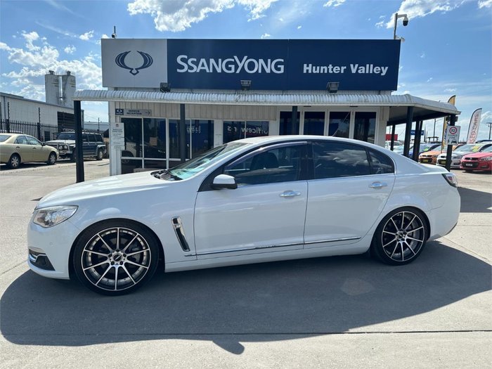2016 Holden Calais V VF Series II MY16 Heron White