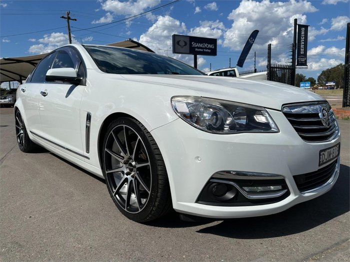 2016 Holden Calais V VF Series II MY16 Heron White